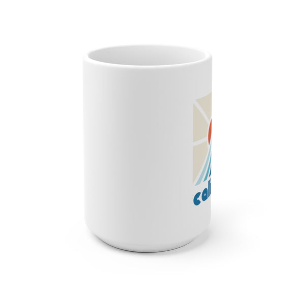 California Mug, Ceramic California Mug, California Coffee Mug