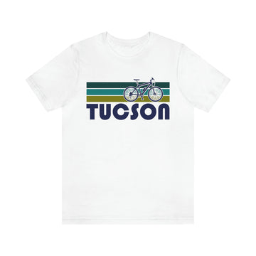 Buy white Tucson T-Shirt - Retro Mountain Bike Adult Unisex Tucson, Arizona T Shirt