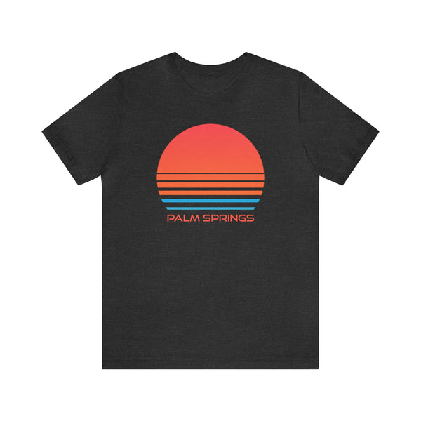 Palm Springs, California T-Shirt - Retro 80s Unisex Palm Springs Shirt
