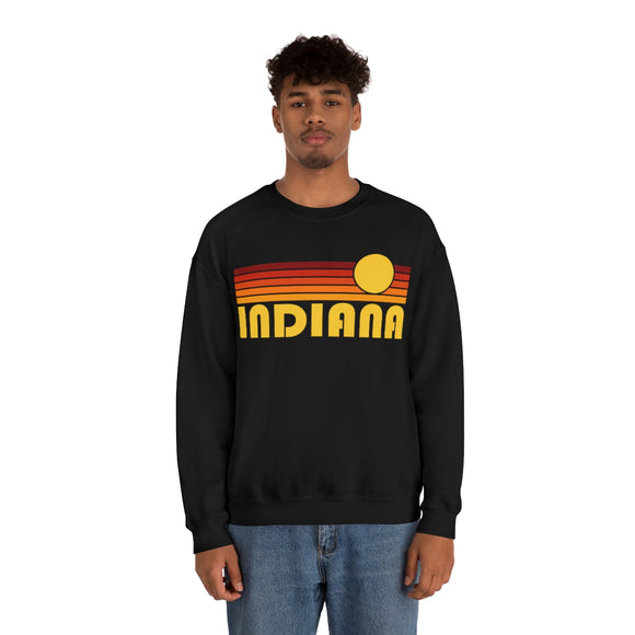 Indiana Sweatshirt - Retro Sunset Unisex