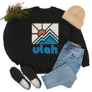 Utah Sweatshirt - Minimal Mountain Unisex-15