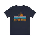 Hilton Head, South Carolina T-Shirt - Retro Palm Tree Unisex Hilton Head Shirt-46