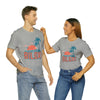 Biloxi, Mississippi T-Shirt - Retro Palm Tree & Beach Unisex Biloxi Shirt