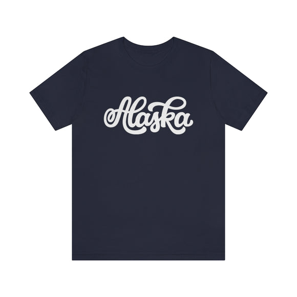 Alaska T-Shirt - Hand Lettered Unisex Alaska Shirt