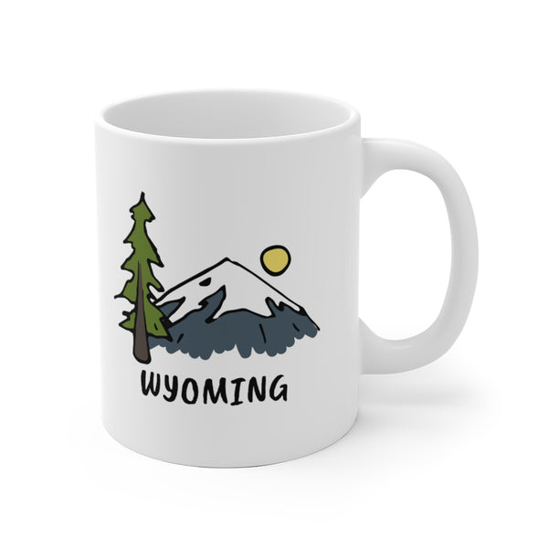 Wyoming Mug - Ceramic Wyoming Mug