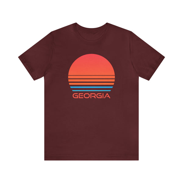 Georgia T-Shirt - Retro 80s Unisex Georgia Shirt