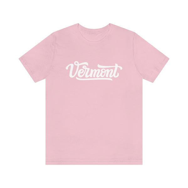 Vermont T-Shirt - Hand Lettered Unisex Vermont Shirt