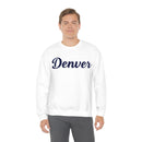 Denver, Colorado Sweatshirt - Script Unisex-4