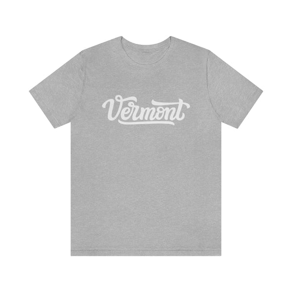 Vermont T-Shirt - Hand Lettered Unisex Vermont Shirt