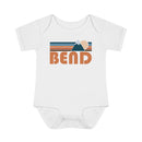 Bend Baby Bodysuit - Retro Mountain Bend, Oregon Baby Bodysuit-4