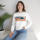 Montana Sweatshirt - Retro Mountain Unisex-6