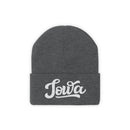 Iowa Beanie - Adult Hand Lettered Embroidered Iowa Knit Hat-1