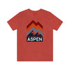 Aspen, Colorado T-Shirt - Retro Mountain Unisex Aspen Shirt