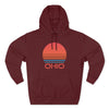 Premium Ohio Hoodie - Retro 80s Unisex Sweatshirt