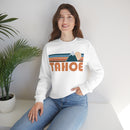 Tahoe, California Sweatshirt - Retro Mountain Unisex-6