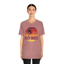 Key West, Florida T-Shirt - Retro Palm Tree Unisex Key West Shirt-19