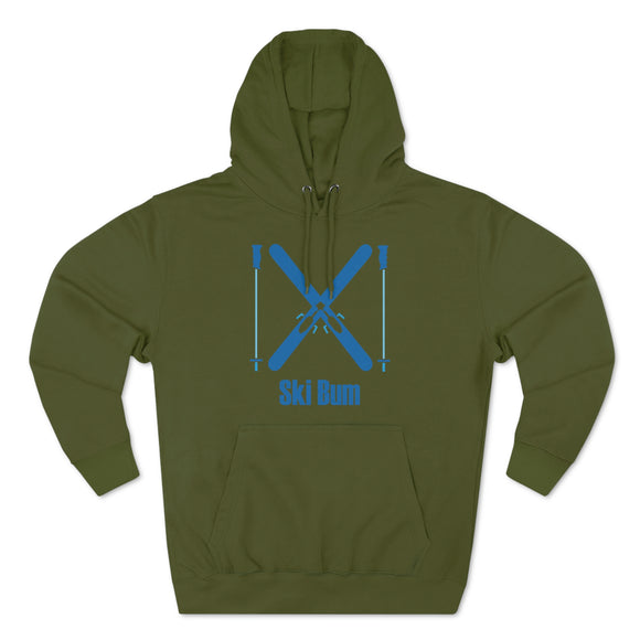 Premium Ski Bum Hoodie - Retro Unisex Sweatshirt