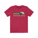 Jackson Hole, Wyoming T-Shirt - Retro Mountain Adult Unisex Jackson Hole T Shirt-8