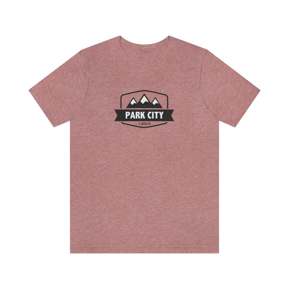 Park City, Utah T-Shirt - Altitude Badge Unisex Park City Shirt