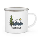 Telluride, Colorado Camp Mug - Retro Enamel Camping Telluride Mug-3