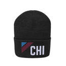 Chicago, Illinois Beanie - Adult Embroidered Retro Chicago Knit Hat-10