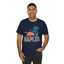Naples, Florida T-Shirt - Retro Palm Tree & Beach Unisex Naples Shirt-92