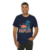 Naples, Florida T-Shirt - Retro Palm Tree & Beach Unisex Naples Shirt