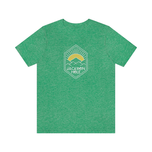 Jackson Hole, Wyoming T-Shirt - Sun Unisex Jackson Hole Shirt