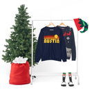 Austin, Texas Sweatshirt - Retro Sunset Unisex-32