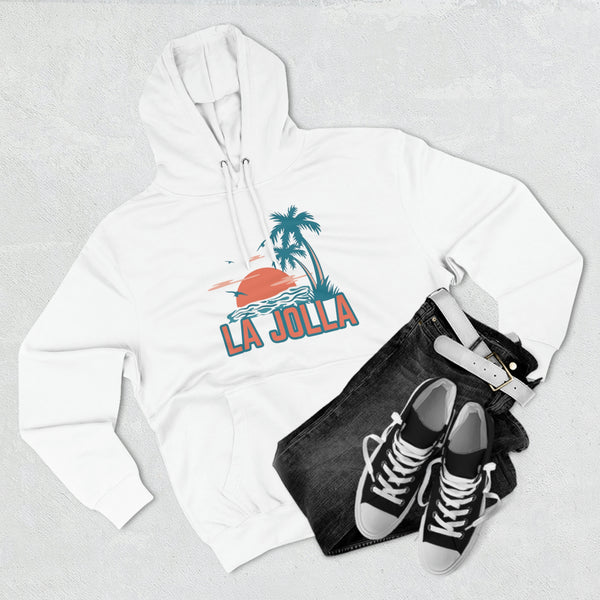 Premium La Jolla, California Hoodie - Palm Tree Unisex Sweatshirt