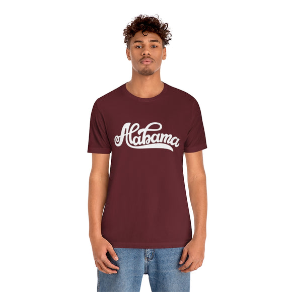 Alabama T-Shirt - Hand Lettered Unisex Alabama Shirt