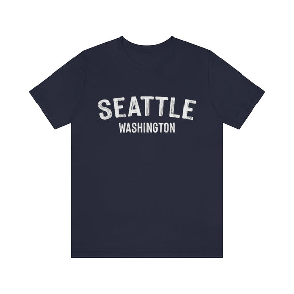 Seattle, Washington Shirt - Paint Text Unisex Seattle T-Shirt