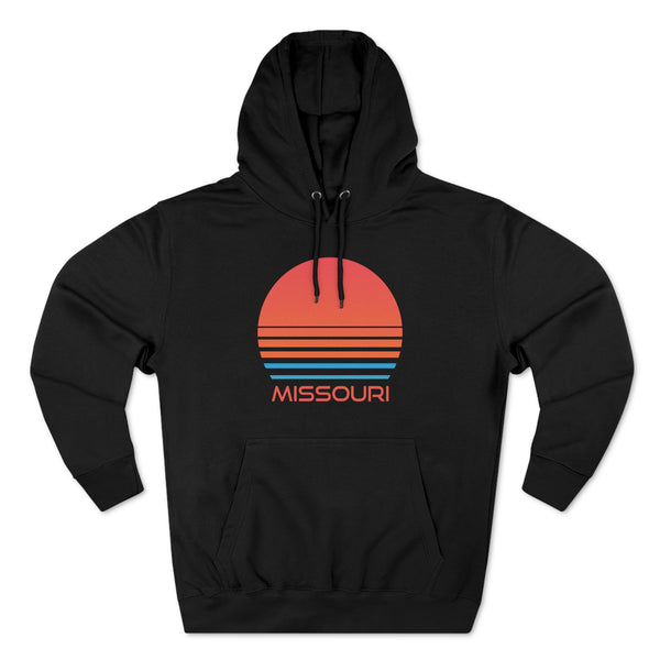 Premium Missouri Hoodie - Retro 80s Unisex Sweatshirt