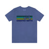 Crested Butte T-Shirt - Retro Mountain Bike Adult Unisex Crested Butte, Colorado T Shirt