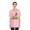 Longboat Key, Florida T-Shirt - Retro Palm Tree & Beach Unisex Longboat Key Shirt