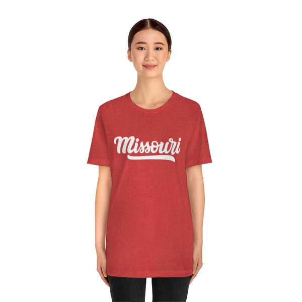 Missouri T-Shirt - Hand Lettered Unisex Missouri Shirt