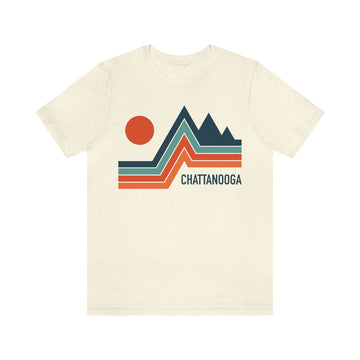 Buy natural Chattanooga, Tennessee T-Shirt - Retro Mountain Unisex Chattanooga Shirt