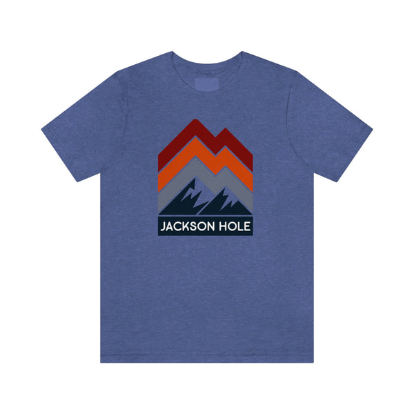 Jackson Hole, Wyoming T-Shirt - Retro Mountain Unisex Jackson Hole Shirt