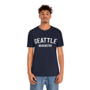 Seattle, Washington Shirt - Paint Text Unisex Seattle T-Shirt-18