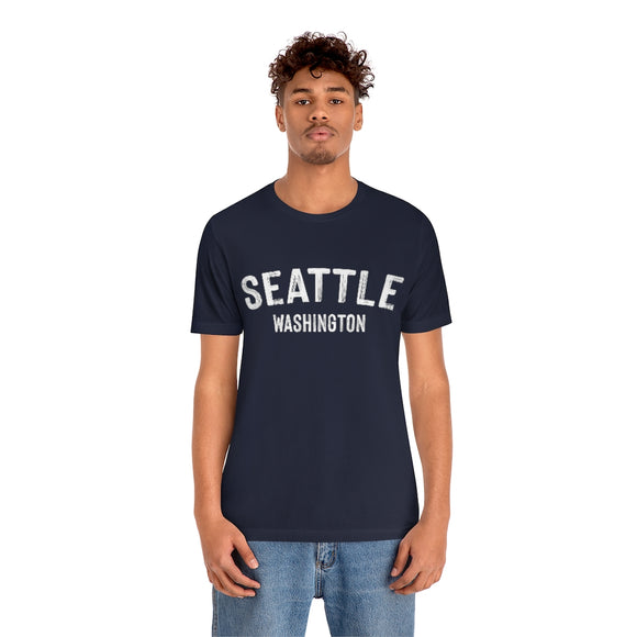Seattle, Washington Shirt - Paint Text Unisex Seattle T-Shirt