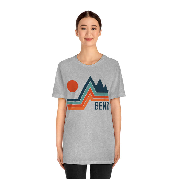 Bend, Oregon T-Shirt - Retro Mountain Unisex Bend Shirt