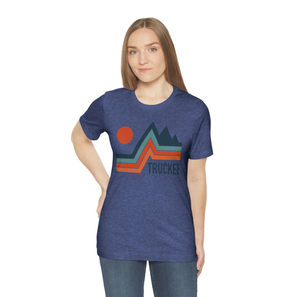 Truckee, California T-Shirt - Retro Mountain Unisex Truckee Shirt