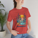 Tennessee T-Shirt - Mountain Illustration Unisex Tennessee Shirt-57