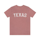 Texas T-Shirt - Paint Text Unisex Texas Shirt-4