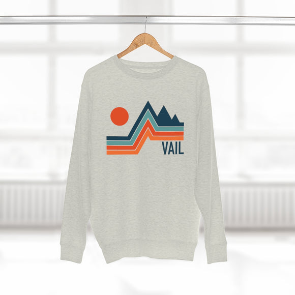 Premium Vail, Colorado Hoodie - Retro Unisex Sweatshirt
