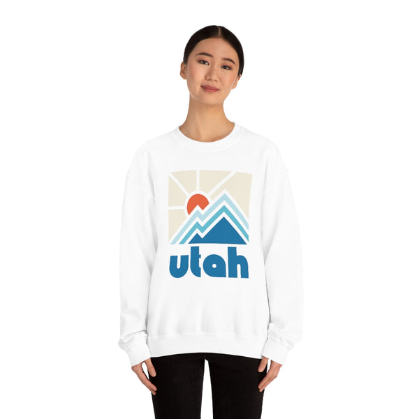 Utah Sweatshirt - Minimal Mountain Unisex