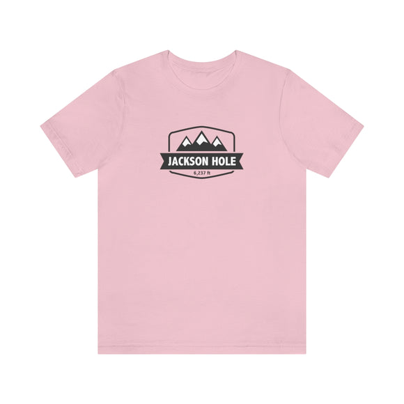 Jackson Hole, Wyoming T-Shirt - Altitude Badge Unisex Jackson Hole Shirt