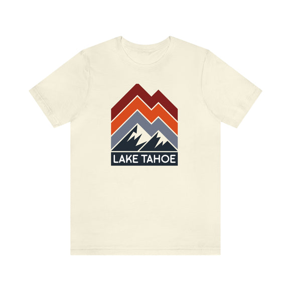 Lake Tahoe, California T-Shirt - Retro Mountain Unisex Lake Tahoe Shirt
