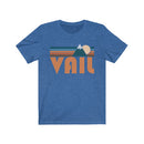 Vail, Colorado T-Shirt - Retro Mountain Adult Unisex Vail T Shirt-1