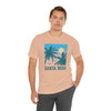 Santa Rosa, California T-Shirt - Retro Palm Tree & Beach Unisex Santa Rosa Shirt
